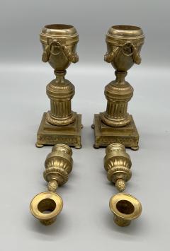 Pair of LXVI candlestick cassolettes France circa 1800 - 3864001