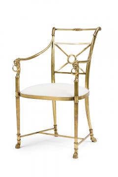 Pair of La Barge Hollywood Regency Armchairs - 4272324