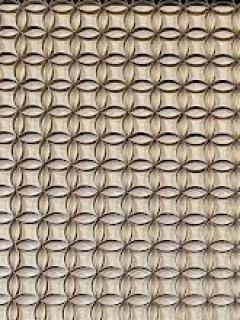 Pair of Large Aluminum Architectural Element Screen - 4197994