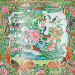 Pair of Large Antique Chinese Canton Famille Rose Porcelain Vases - 4705986