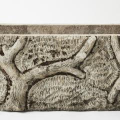 Pair of Large Antique French Faux Bois Planters - 4518134