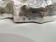 Pair of Large Antique German Silver Renaissance Hunting Figures - 3753960