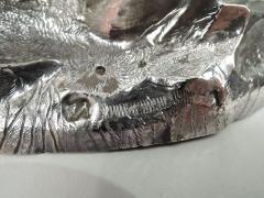 Pair of Large Antique German Silver Renaissance Hunting Figures - 3753961