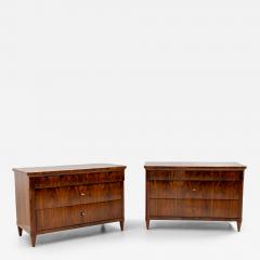 Pair of Large Biedermeier Chests of Drawers Italy circa 1820 - 4440852