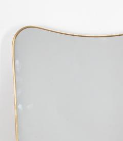 Pair of Large Contemporary Italian Brass Mirrors - 4133262