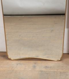 Pair of Large Contemporary Italian Brass Mirrors - 4133264
