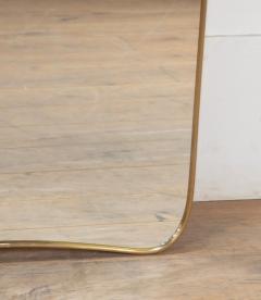 Pair of Large Contemporary Italian Brass Mirrors - 4133265