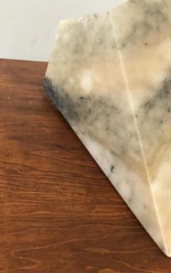 Pair of Large Custom Italian Modern Neoclassical Alabaster Wall Sconces - 1746374