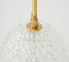 Pair of Large Cut Glass Pineapple Lamps - 1826496