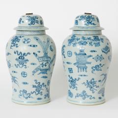 Pair of Large Early 20th Century Chinese Temple Jars - 4484959