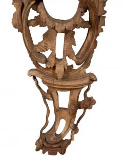 Pair of Large George III Pine Wall Brackets - 4137240