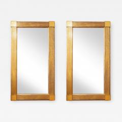 Pair of Large Gilt American Federalist Mirrors - 913157