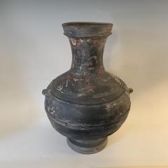 Pair of Large Han Dynasty Pottery Jars - 2307220