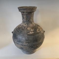 Pair of Large Han Dynasty Pottery Jars - 2307235