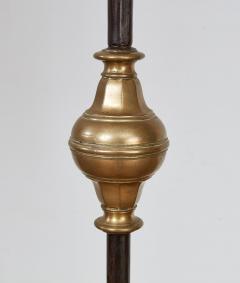 Pair of Large Iron and Bronze Torcheres - 4441576