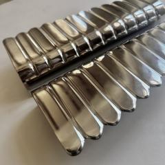 Pair of Large Italian 1950s Chrome Door Handles - 4237607