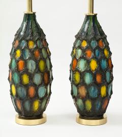 Pair of Large Italian ceramic Lamps - 1866869
