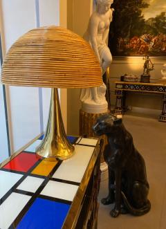 Pair of Large Modern Table Lamps in the Manner of Gabriella Crespi 1990 - 3026006