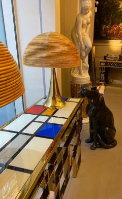 Pair of Large Modern Table Lamps in the Manner of Gabriella Crespi 1990 - 3026008