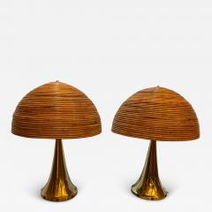 Pair of Large Modern Table Lamps in the Manner of Gabriella Crespi 1990 - 3034602