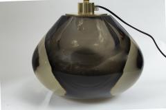 Pair of Large Sommerso Pear Shaped Globe Lamps Contemporary - 2642913