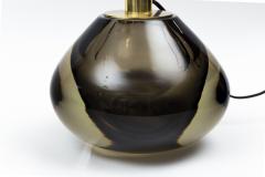 Pair of Large Sommerso Pear Shaped Globe Lamps Contemporary - 2642919