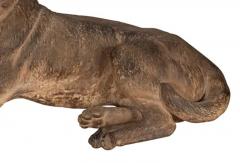 Pair of Large Terracotta Mastiff Dogs - 4137131