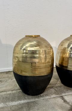 Pair of Large Vases Italy 1970s - 4477961