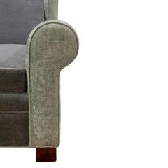 Pair of Large and Elegant French Art Deco Wing Chairs 1930s - 3407713