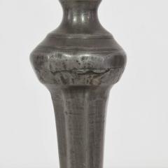 Pair of Late 18th Century French Neoclassical Pewter Candleholders - 4113902