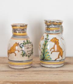 Pair of Late 18th Century Spanish Puente del Arzobispo Jugs - 4233376