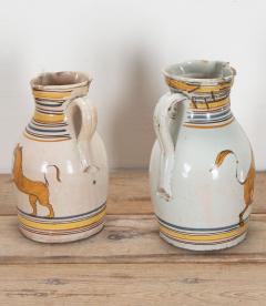Pair of Late 18th Century Spanish Puente del Arzobispo Jugs - 4233378