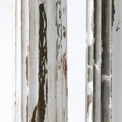 Pair of Late 19th Century Zinc Fluted Columns - 3389381