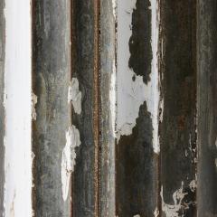 Pair of Late 19th Century Zinc Fluted Columns - 3389388