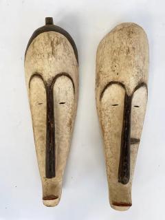 Pair of Late 20th Century African Carved Judicial Fang Masks - 3589991