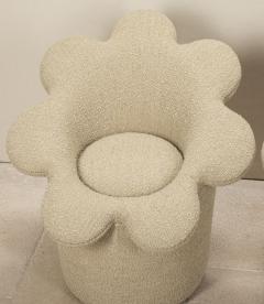 Pair of Late 20th Century Italian Flower Armchairs - 4339019