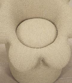 Pair of Late 20th Century Italian Flower Armchairs - 4339021