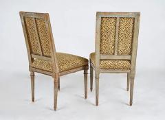 Pair of Late Louis XVI Side Chairs - 2914890