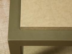 Pair of Leather Clad Side Tables - 2320923