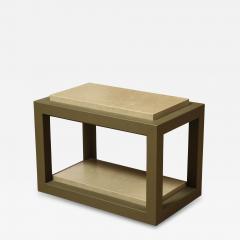 Pair of Leather Clad Side Tables - 2322859