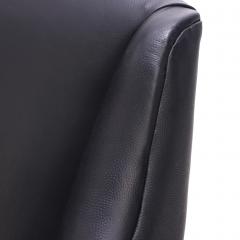 Pair of Leather Upholstered Club Chairs C 1950 - 4611183