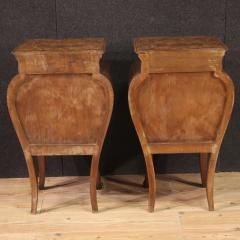 Pair of Lombard bedside tables in Louis XV style from the 20th century - 3888815