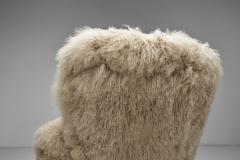 Pair of Longhair Easy Chairs Europe ca Mid 20th Century - 4415389