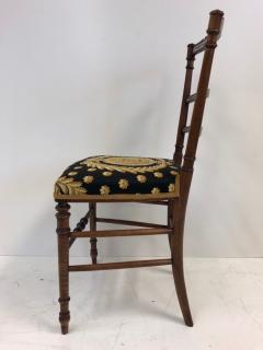 Pair of Louis XIV Style Mother of Pearl Inlay Chairs - 539961