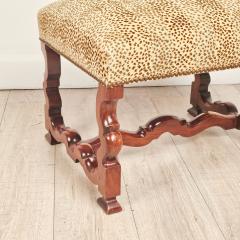 Pair of Louis XIV Style Walnut Benches Custom Made circa 1970 - 4722077