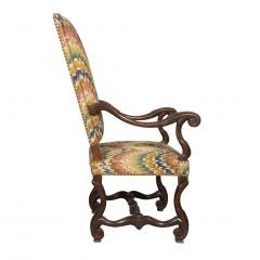 Pair of Louis XIV Walnut Armchairs - 3738880