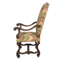 Pair of Louis XIV Walnut Armchairs - 3738882