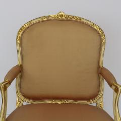 Pair of Louis XV First Revival Armchairs - 4653309