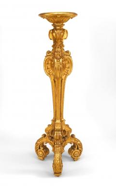 Pair of Louis XV Gilt Scroll Pedestal - 1437193