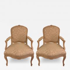 Pair of Louis XV Style Berg re Armchairs - 3018941
